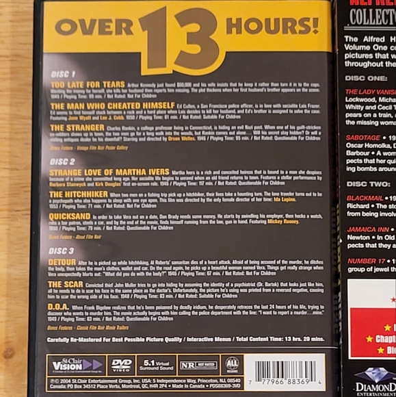 Classic Dvd lot hitchcock film noir sherlock holmes - Picture 6 of 8